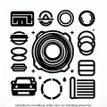 ELRING Dichtungssatz AGR-System 692.860 für LANCIA VAN FIAT X15 ALFA OPEL CORSA