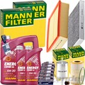 1x 1 ÖLWECHSEL-SCHILD BANDEL + 2x 1L MOTORÖL MANNOL ENERGY COMBI LL 5W-30 SN/CF 