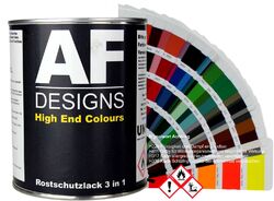 Rostschutzlack 3in1 5kg Metall Schutzlack Lack RAL Rostschutz Industrielack