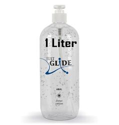 Gleitgel Wasserbasis 1000ml Gleitmittel JUST GLIDE Lube Sorten Wählbar - 1 Liter