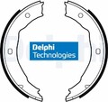 Delphi LS1881 Bremsbackensatz für Feststellbremse Bremsbackensatz für Peugeot 
