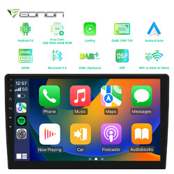 10,1 Zoll Android 13 Autoradio Doppel 2DIN GPS NAVI CarPlay DAB+ RDS 4G LTE +CAM