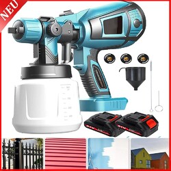 650W Farbsprühsystem Wandfarbe Lacke Farbsprühgerät Elektrische Spritzpistole