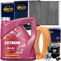 INSPEKTIONSPAKET+MANNOL 5W40 ÖL für VW GOLF 3 VENTO POLO 6N CADDY 3 SEAT IBIZA 2