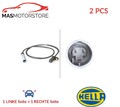 ABS SENSOR DREHZAHLFÜHLER PAAR HINTEN HELLA 6PU 012 039-751 2PCS P FÜR BMW 1,3