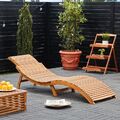 Sonnenliege Gartenliege Liegestuhl Deckchair Gartenmöbel Holzliege Liege Holz