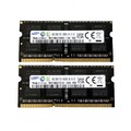 Samsung Speicher 2pcs 4GB 2RX8 DDR3 1333MHz PC3 10600S 204PIN SODIMM Laptop RAM，