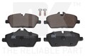 Bremsbelagsatz Scheibenbremse NK 221529 für BMW MINI 2er Active Tourer F45 214