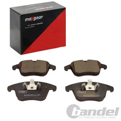 MAXGEAR BREMSBELÄGE SATZ VORDERACHSE PASSEND FÜR DAIMLER SUPER JAGUAR S-TYPE XF