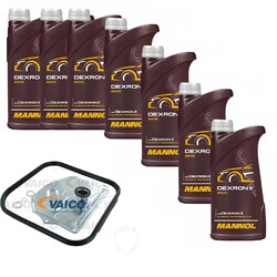 7 L MANNOL Dexron II Getriebeöl VAICO Getriebeölfilter für Mercedes-Benz T1