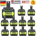 10X 18V 5Ah 6Ah 9Ah 12Ah Akku für RYOBI One Plus Lithium RB18L50 P108 Batterie