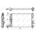 1x Kühler, Motorkühlung NRF 53153 passend für OPEL VAUXHALL