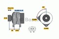 BOSCH 0 986 040 330 Lichtmaschine Generator 90A 14V