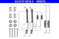ATE (03.0137-9216.2) Zubehörsatz, Bremsbacken für CITROEN FIAT OPEL PEUGEOT