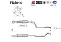 Ruß-/Partikelfilter, Abgasanlage AS FD5014 für OPEL
