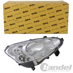 TYC HAUPTSCHEINWERFER H4 LINKS passend für PEUGEOT PARTNER TEPEE KASTEN 1.6