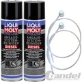 2x 400mL LIQUI MOLY PRO-LINE ANSAUG-SYSTEM-REINIGER DIESEL SPÜLUNG ADDITIV