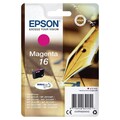 Original Epson 16, Stift Kreuzworträtsel Magenta Tintenpatrone, T1623, C13T16234012, SET