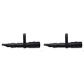 2X TEXTAR ABS-SENSOR RADDREHZAHL VORNE passend für AUDI A4 A5 A6 A7 A8 E-TRON Q5