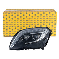 HELLA BI-XENON Scheinwerfer für MERCEDES-BENZ GLK-KLASSE X204 ab 2012 links