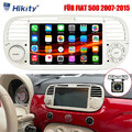 7" Android 12 Autoradio GPS SAT NAV Für FIAT 500 2007-2015 WIFI RDS USB + Kamera