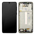 100% ORIGINAL LCD Touchscreen Display Einheit Black Samsung Galaxy A33 5G A336B