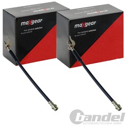 2X MAXGEAR BREMSSCHLÄUCHE VORNE BEIDSEITIG PASSEND FÜR FORD TOURNEO TRANSIT