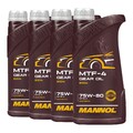 4 (4x1) Liter MANNOL 75W-80 MTF-4 API GL-4/ GL4/ Getriebeöl/ Schaltgetriebeöl