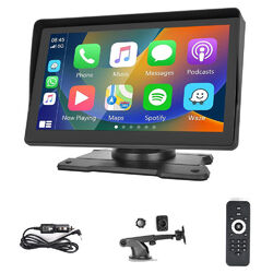 7 Zoll Autoradio Tragbar Touchscreen GPS Wireless Apple CarPlay + Android Auto