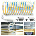 2-20m 12V 24V COB LED Streifen Stripe Band Warmweiss Kaltweiss Keine Lichtpunkt