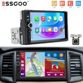 Autoradio 1Din mit 7Zoll Bildschirm Apple CarPlay Bluetooth USB AM/FM Radio TF