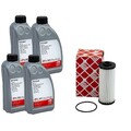 Set Getriebeöl Direktschaltgetriebe (DCTF-1) 4 Liter + Getriebeölfilter für VW