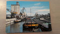 Postkarte Frachtschiff Binnenmotorschiff Wildhorn Neckarhafen 30.08.1966 gel_