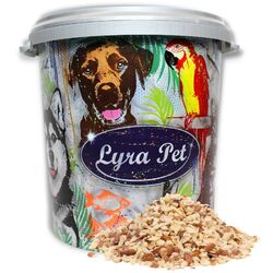 10 kg Erdnusskerne gehackt mit Haut Erdnüsse Wildvögel Lyra Pet® in 30 L Tonne