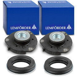 2x LEMFÖRDER Federbeinlager Domlager VORNE VW GOLF PASSAT SKODA 1Z5 SEAT AUDI A3