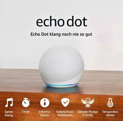 Amazon Echo Dot 5. Generation Smart Lautsprecher Weiß NEU OVP vom Händler White