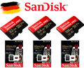 SanDisk Extrem Pro micro SD Karte + Adapter 32GB, 64GB, 128GB Original