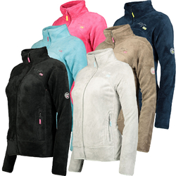 Geographical Norway Upaline Lady - Damen Fleecejacke - Weiche Übergangs Jacke