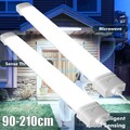 90/120cm LED Feuchtraumleuchte Wannenleuchte Röhre mit Bewegungsmelder 30W/40W