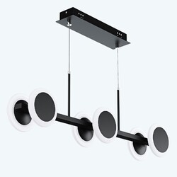 Pendelleuchte LED Hängelampe Dimmbar mit Fernbedienung Hängeleuchte für Esstisch⭐⭐⭐Energieverbrauch:24W✅Lichtfarbe:3000K/4000K/6000K