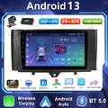 2+32G Android 13 Autoradio Carplay DAB+ Kam GPS Nav Für Smart Fortwo 451 2011-15