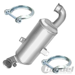 BM DPF PARTIKELFILTER passend für MINI CITROEN BERLINGO C4 PEUGEOT 206 1.6D