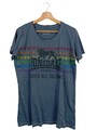 LONSDALE Print-Shirt Damen Gr. DE 42 blau Casual-Look
