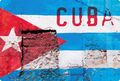 Blechschild 20x30cm gewölbt Cuba Kuba Havana Flagge Hauswand  Geschenk Schild