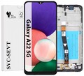  Original Samsung A22 5G A226B Display Bildschirm LCD Service Pack Rahmen
