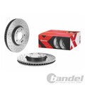 2X BREMBO BREMSSCHEIBEN 300mm GELOCHT/INNENBEL. VORNE PASSEND FÜR HYUNDAI I40
