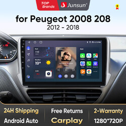 32G Android 13/14 Autoradio CarPlay Kam Navi RDS Für Peugeot 2008/208 2013-2017