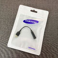 Original Samsung Audio Adapter USB-C auf 3,5mm Jack Klinke Aux Ohrstöpsel Kabel
