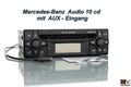 Mercedes Benz Audio 10 CD AUX / MP3 E-Klasse W124 W210 W208 C208 GW463 W461 W202