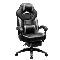 Gamingstuhl Bürostuhl Chefsessel Schreibtischstuhl mit Fußstütze GBO77/73